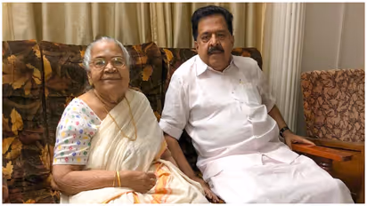 ramesh chennithala mother