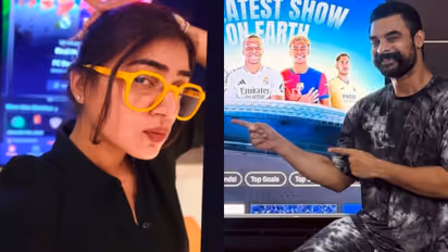 tovino thomas tags Nazriya Nazim before el clasico match