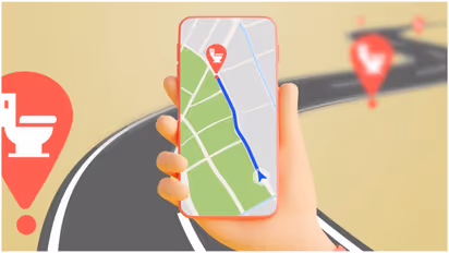 find public toilets in Kerala