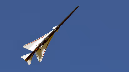 X-59 Supersonic Test Jet Takes to The Air