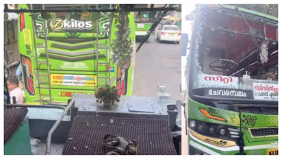 bus drivers fight each other