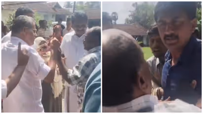 congress fight palakkad