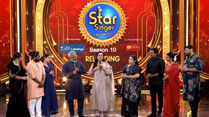 star singer season 10 reloading event on asianet actress urvashi chief guest