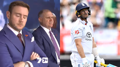 Stuart Broad and Joe Root