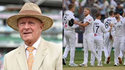 Geoffrey Boycott and England Team after Perth Defeat