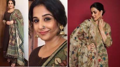 trendy kalamkari office suit design