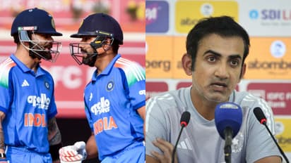 Virat Kohli, Rohit Sharma, and Gautam Gambhir