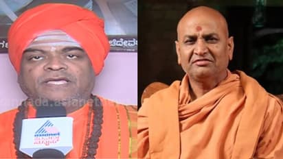 Chennabasavananda Swamiji and Kadasiddeshwara Swamiji