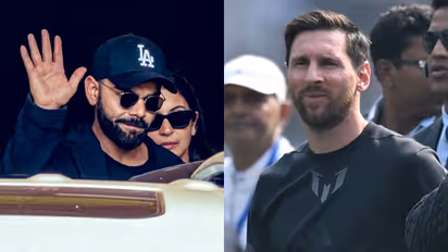 Virat Kohli and Lionel Messi