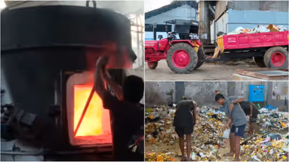 Sabarimala waste management system