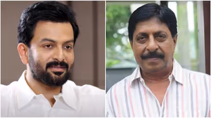Prithviraj tribute to Sreenivasan
