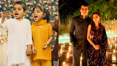 Raihan Vadra and his fiancee Aviva Baig