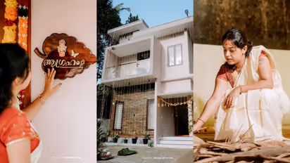 serial actress amrutha nair shares happiness on her new home named agraham
