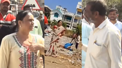 Hassan Producer Pushpa Compund Row