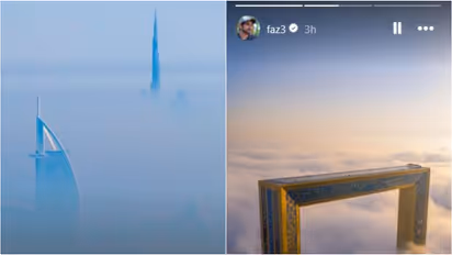 burj al arab and dubai frame