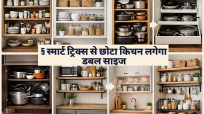 how to change old kitchen shelf and rack