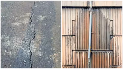 nh 66 crack in kollam