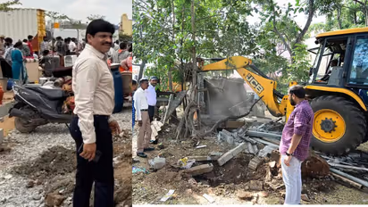 Bengaluru JCB Demolish