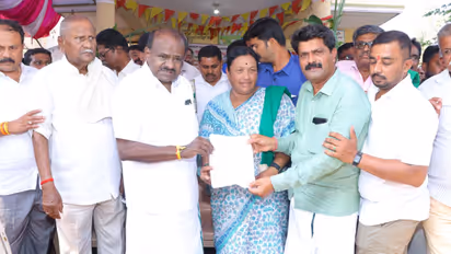 HD Kumaraswamy letter to Siddaramaiah