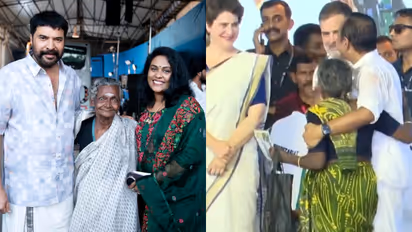 seema g nair about Ammalu Amma whose picture went viral with vd satheesan and rahul gandhi was also a mammootty fan