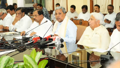 Karnataka Cabinet Meeting
