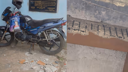 Thamarassery Bus Stand Concrete Fall