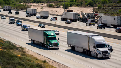 truck driving