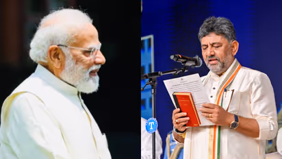 Modi Congratulates D K Shivakumar
