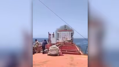 indian ship attacked