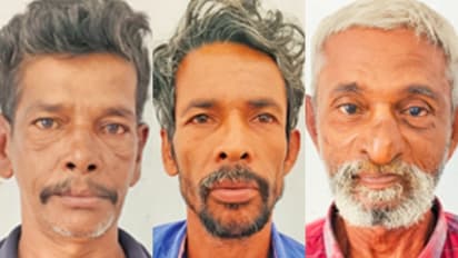 Railway track theft