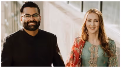 Cassie with Pakistani husband