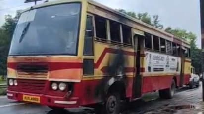 KSRTC Bus fire