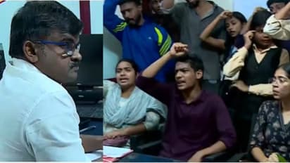 SFI Protest in kalpetta RTO