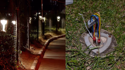 Smart light theft