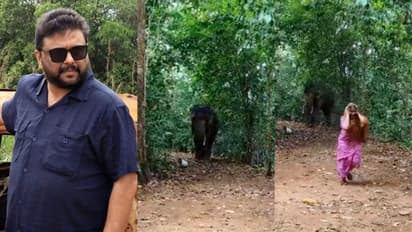 the elephant in lurk movie is not graphics but original director ma nishad reacts to reviewer shares location video