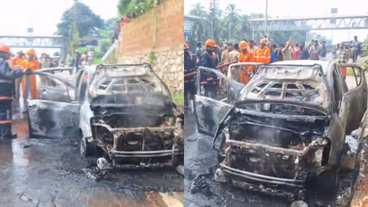 car fire pandheeramkav
