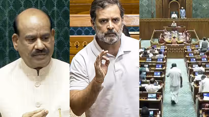 loksabha protest