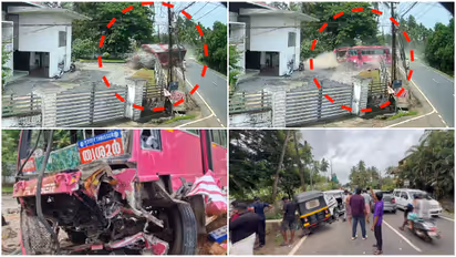 Kunnamkulam bus accident