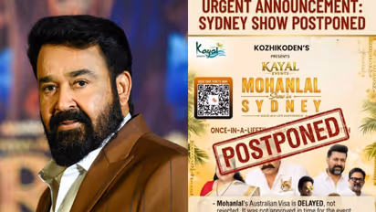 mohanlal, sidney show