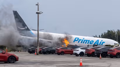 Amazon cargo plane crashes