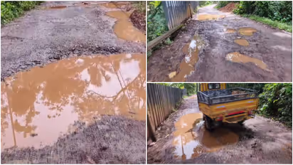 Thakazhy Road Pothole