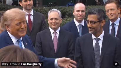 Trump, Sundar Pichai