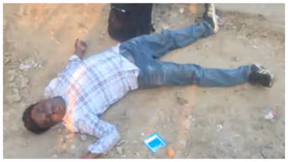 Drunk Passenger at Varanasi Airport