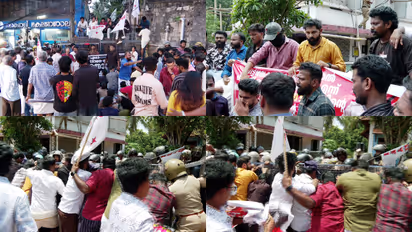 sfi march to police home