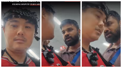 john ly slapped by indian man
