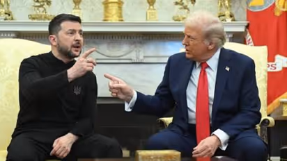 Donald Trump Volodymyr Zelenskyy