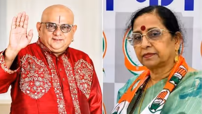 Indu Prakash Mishra wife Smita mishra
