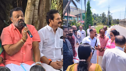 suresh gopi discussion thrissur