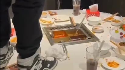 teenagers urinating in hotpot 