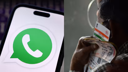 aadhar card through whatsapp